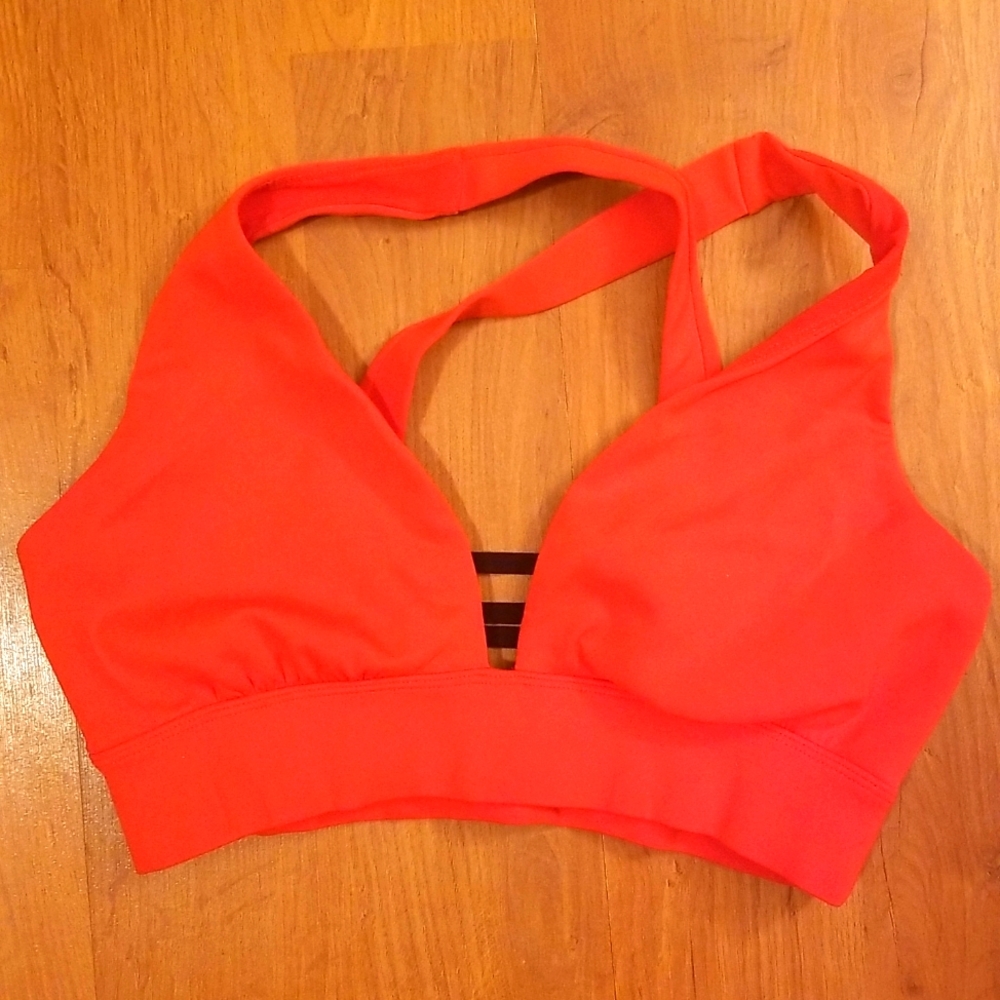 Red Sports Bra
